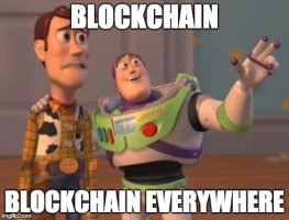 Blockchain meme